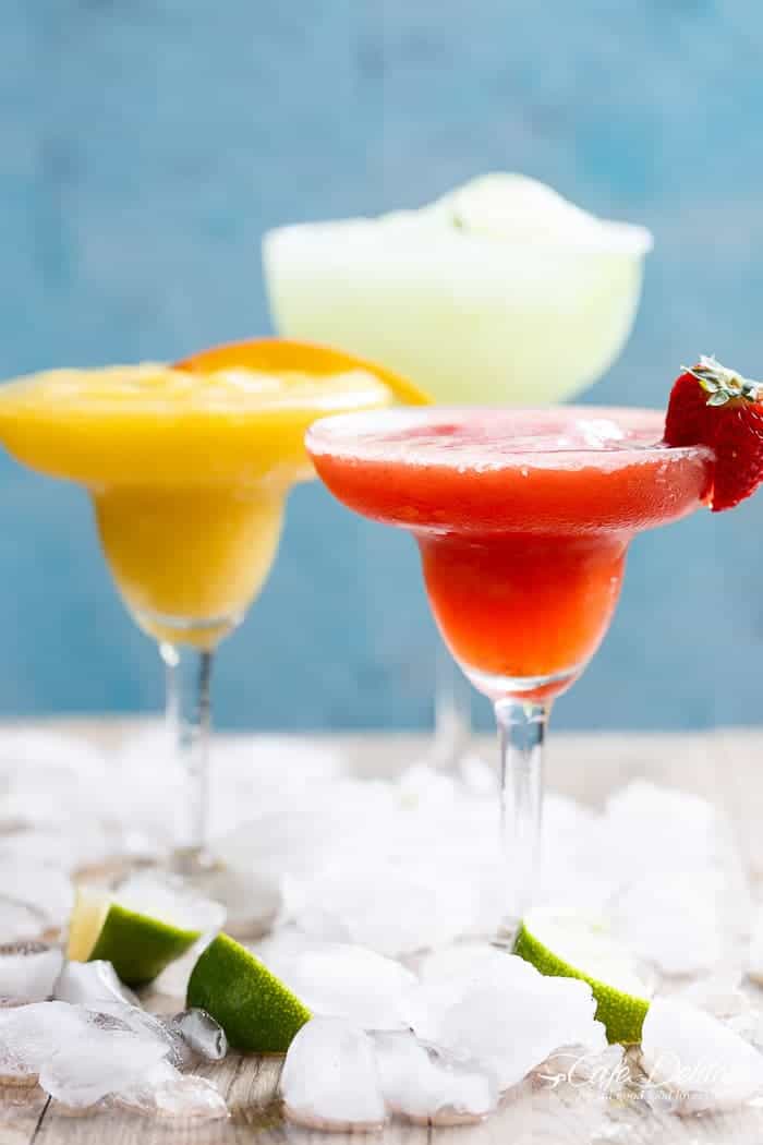 Frozen Strawberry Mango Margaritas: Your Not-So-Sweet Summer Treat